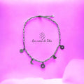 Collier en acier inoxydable argenté  modèle Céleste