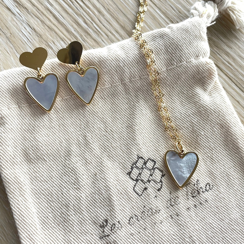 Collier en acier inoxydable  modèle Aroha