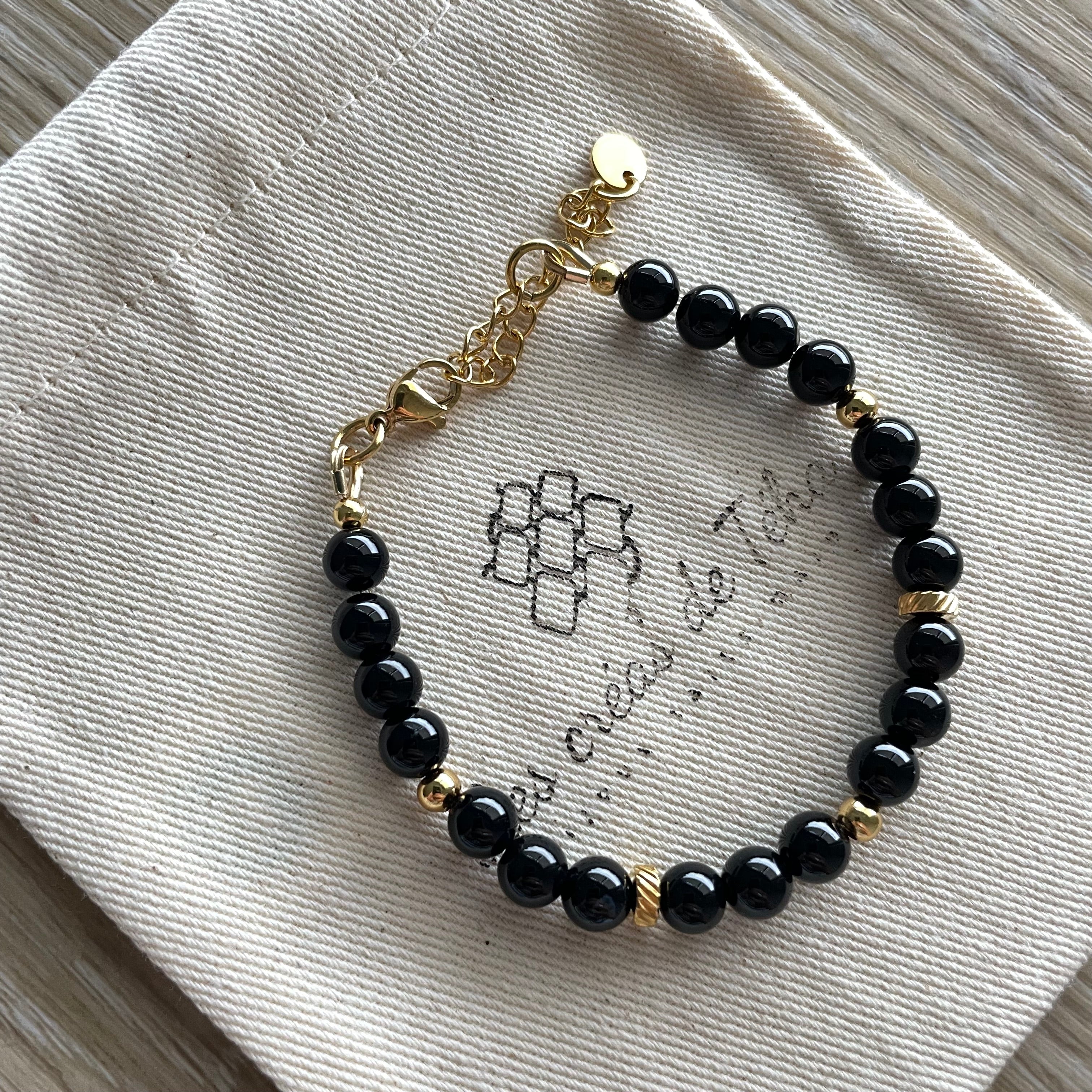Bracelet en pierres naturelles modèle Aura