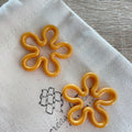 Pampilles, breloques fleurs en résine epoxy  modèle Flower