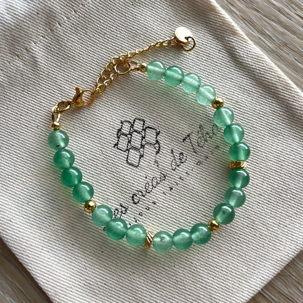 Bracelet en pierres naturelles modèle Aura