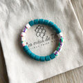 Bracelet enfant,  élastique en perles polymère modèle Candy