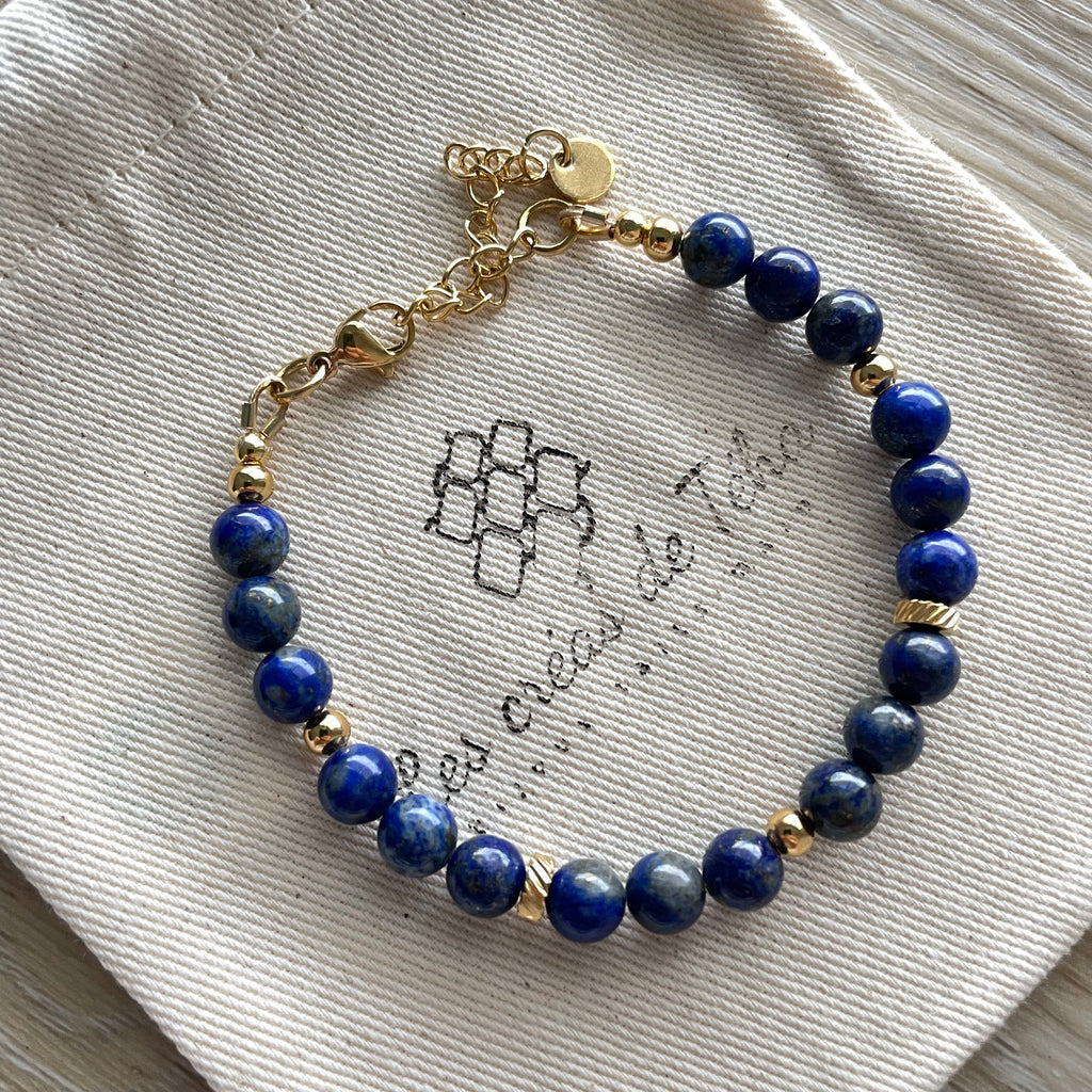 Bracelet en pierres naturelles modèle Aura