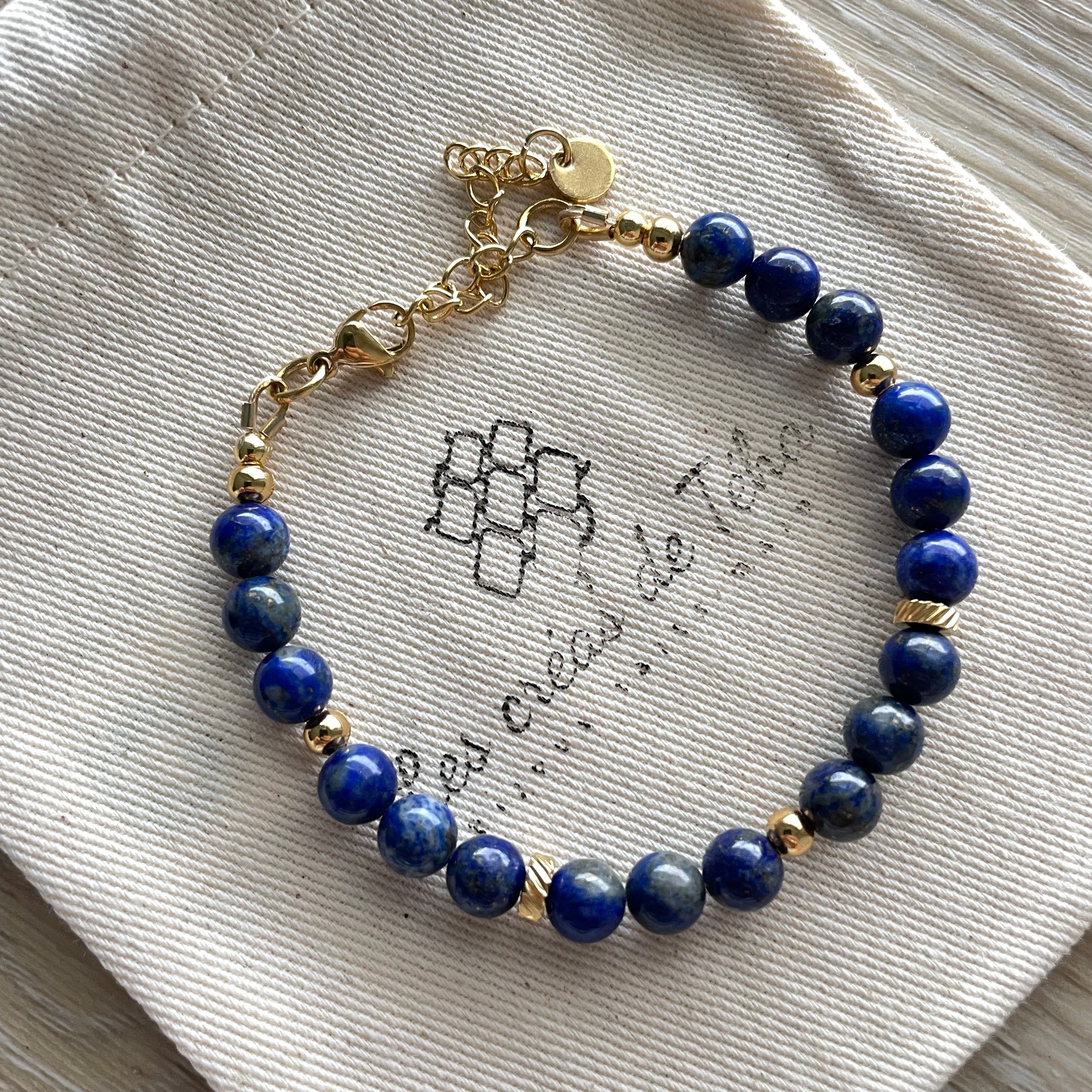 Bracelet en pierres naturelles modèle Aura