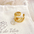 Bague en acier inoxydable modèle Ma'ohe