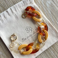 Bracelet tendance grosses mailles modèle Ohéa