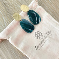Boucles d’oreilles tendance en acier inoxydable modèle Māpura