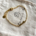 Bracelet réglable en acier inoxydable modèle Amour