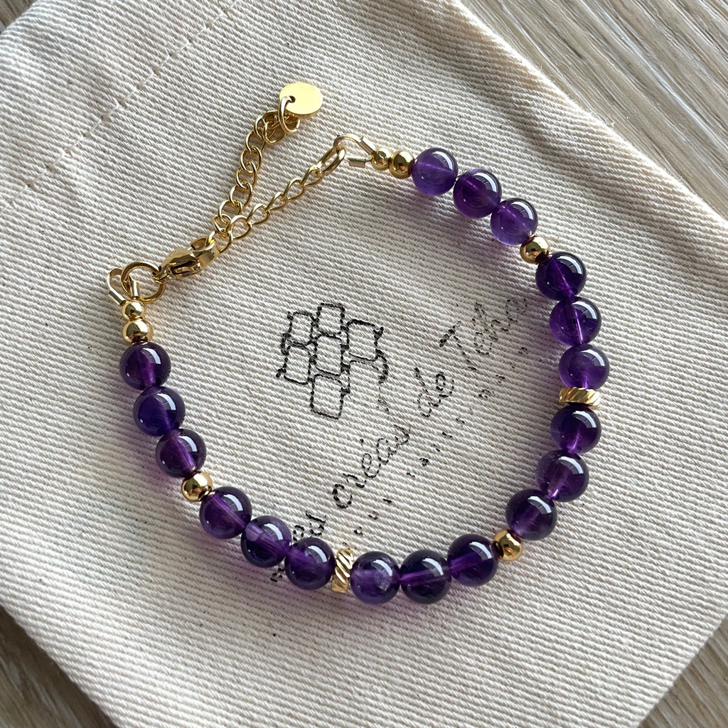 Bracelet en pierres naturelles modèle Aura