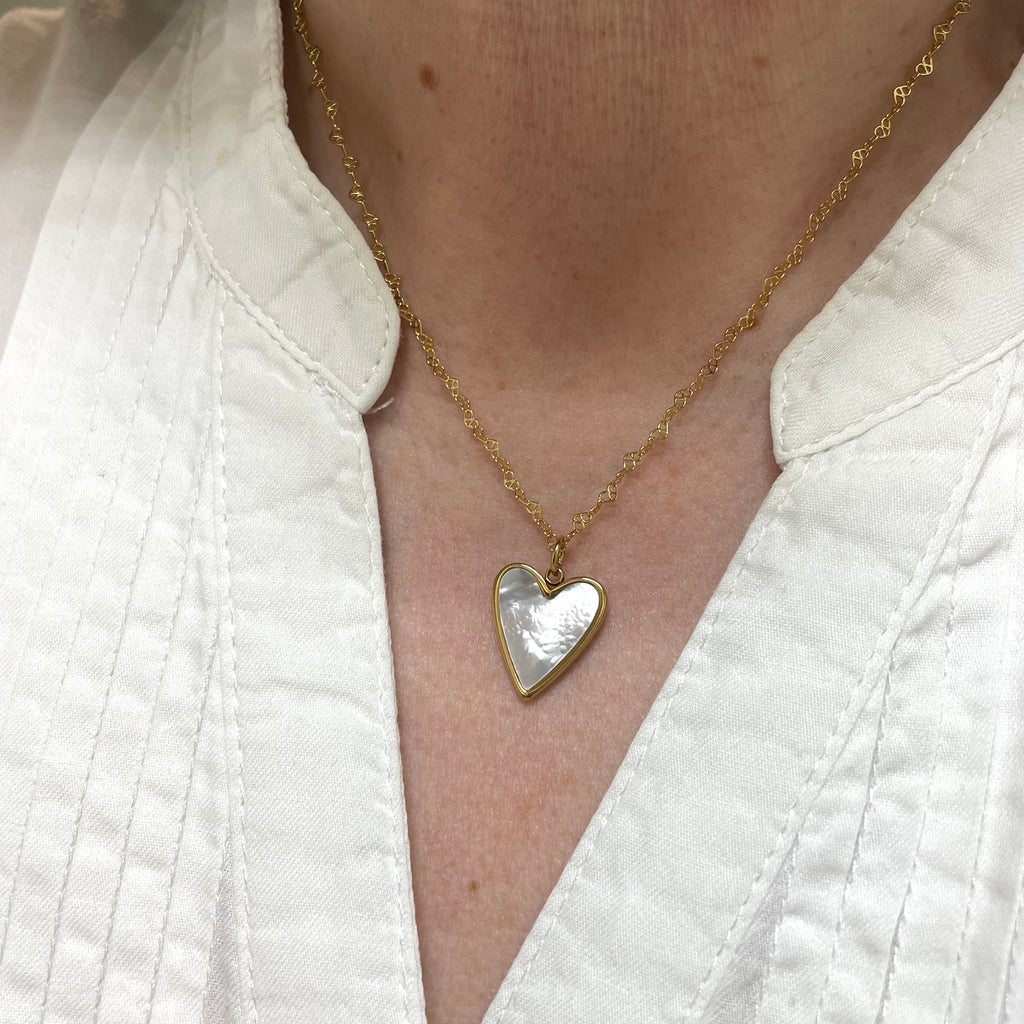 Collier en acier inoxydable  modèle Aroha