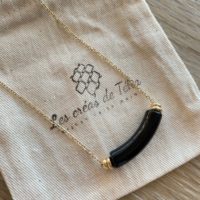 Collier en acier inoxydable modèle Ata