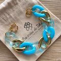 Bracelet tendance grosses mailles modèle Ohéa