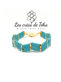 Bracelet modèle Vera en perles de verre japonaises