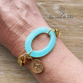 Bracelet tendance acier inoxydable modèle Āuri