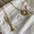 Collier en acier inoxydable  modèle Coeur solaire