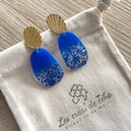 Boucles d’oreilles en  acier inoxydable modèle Māpura