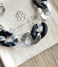 Collier en grosses mailles modèle Ohéa
