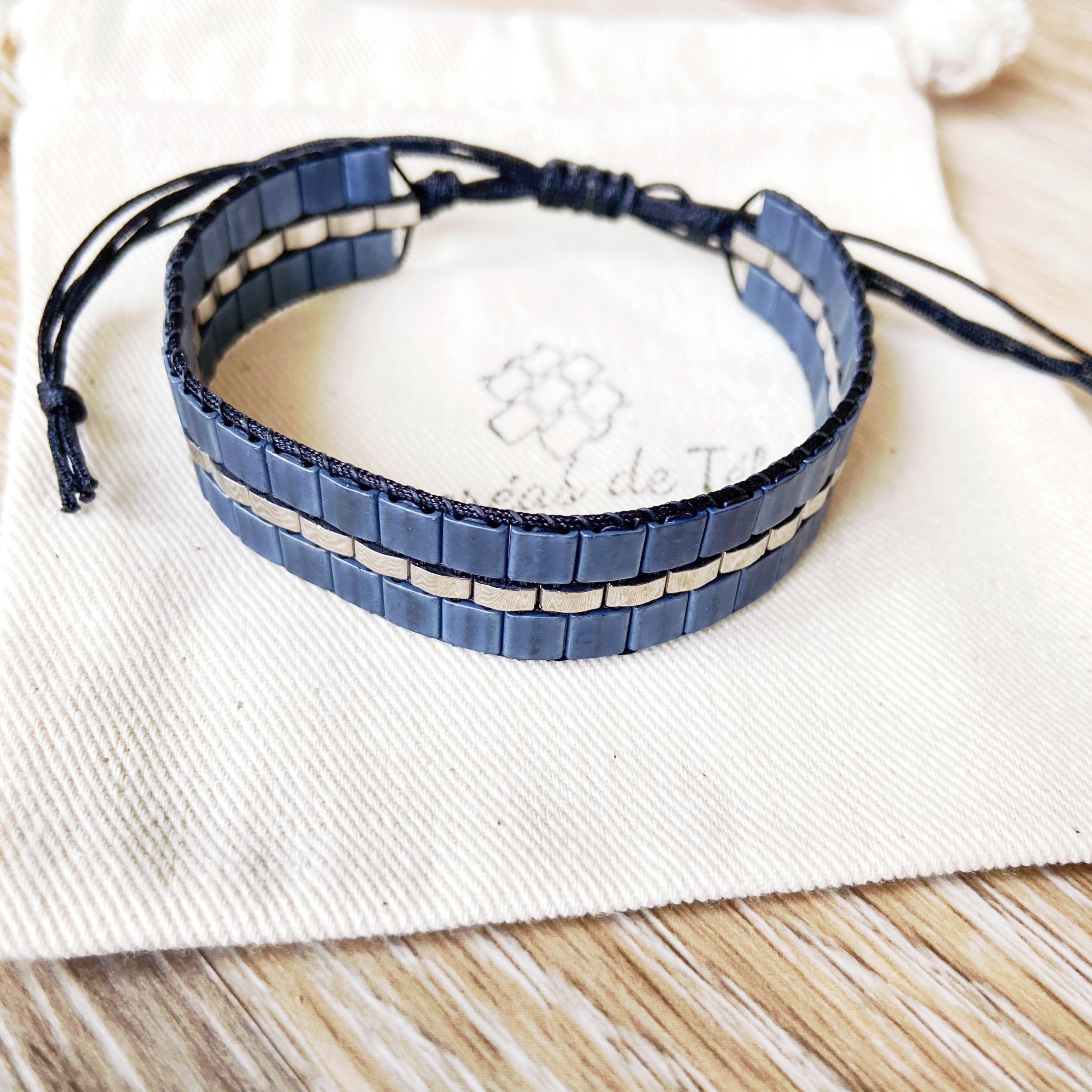 Bracelet homme modèle Ti'Ahau réglable
