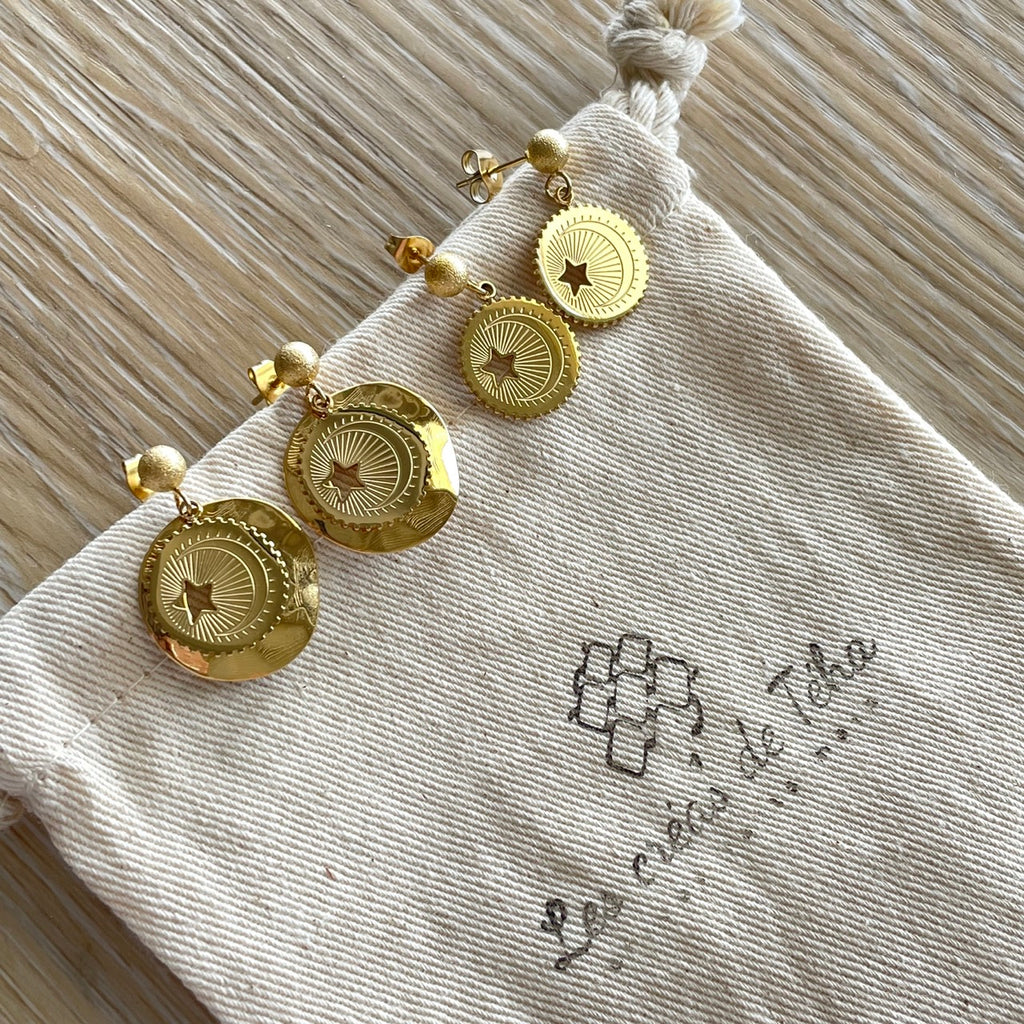 Collier en acier inoxydable  modèle Estrella Luna