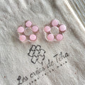 Pampilles fleurs en résine modèle Gourmandise