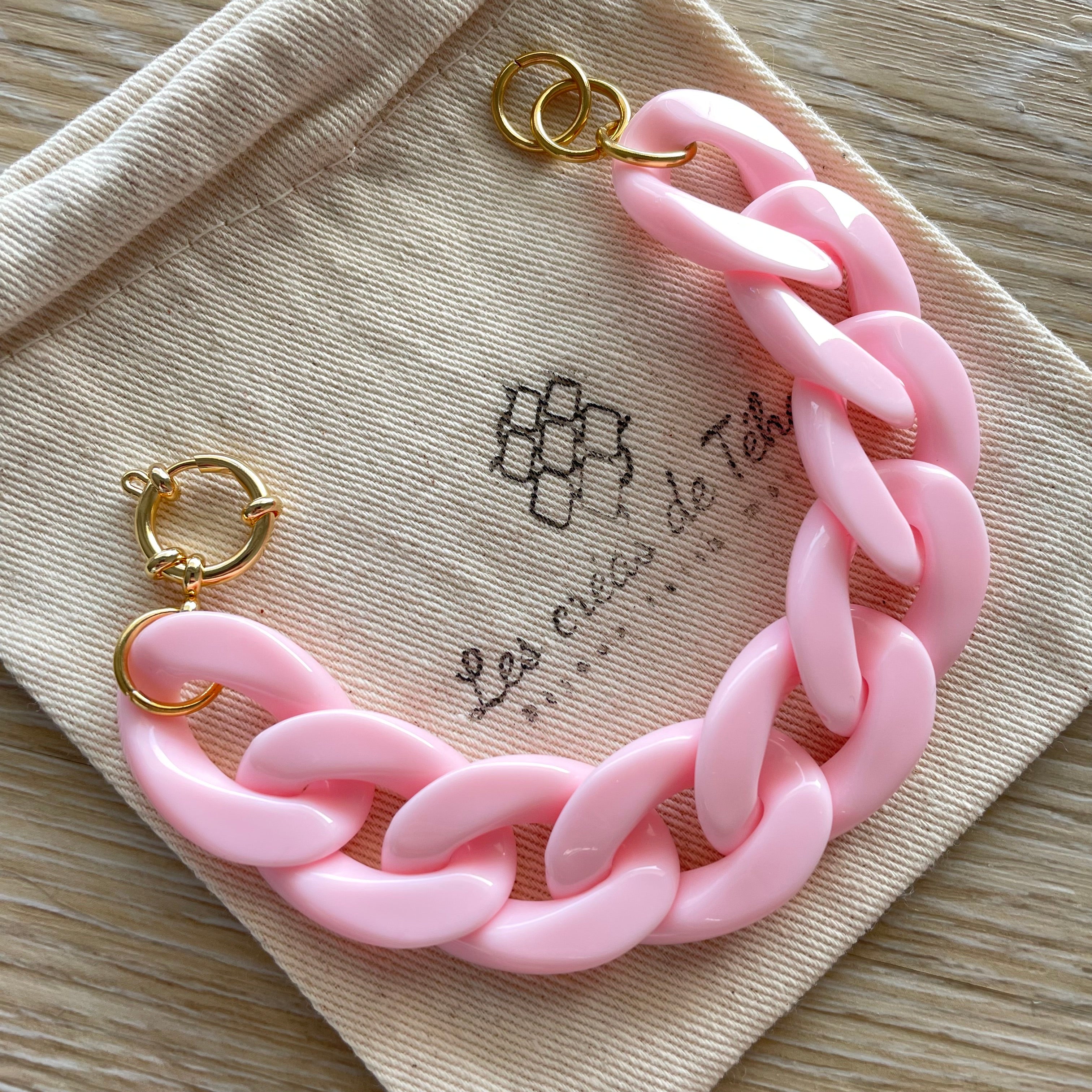 Bracelet tendance grosses mailles modèle Ohéa