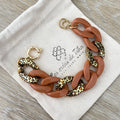 Bracelet tendance grosses mailles modèle Ohéa