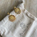 Boucles d'oreilles en acier inoxydable  modèle Solstice