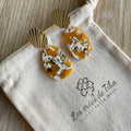 Boucles d’oreilles tendance  en  acier inoxydable modèle Māpura