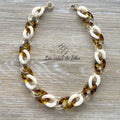 Collier en grosses mailles modèle Ohéa