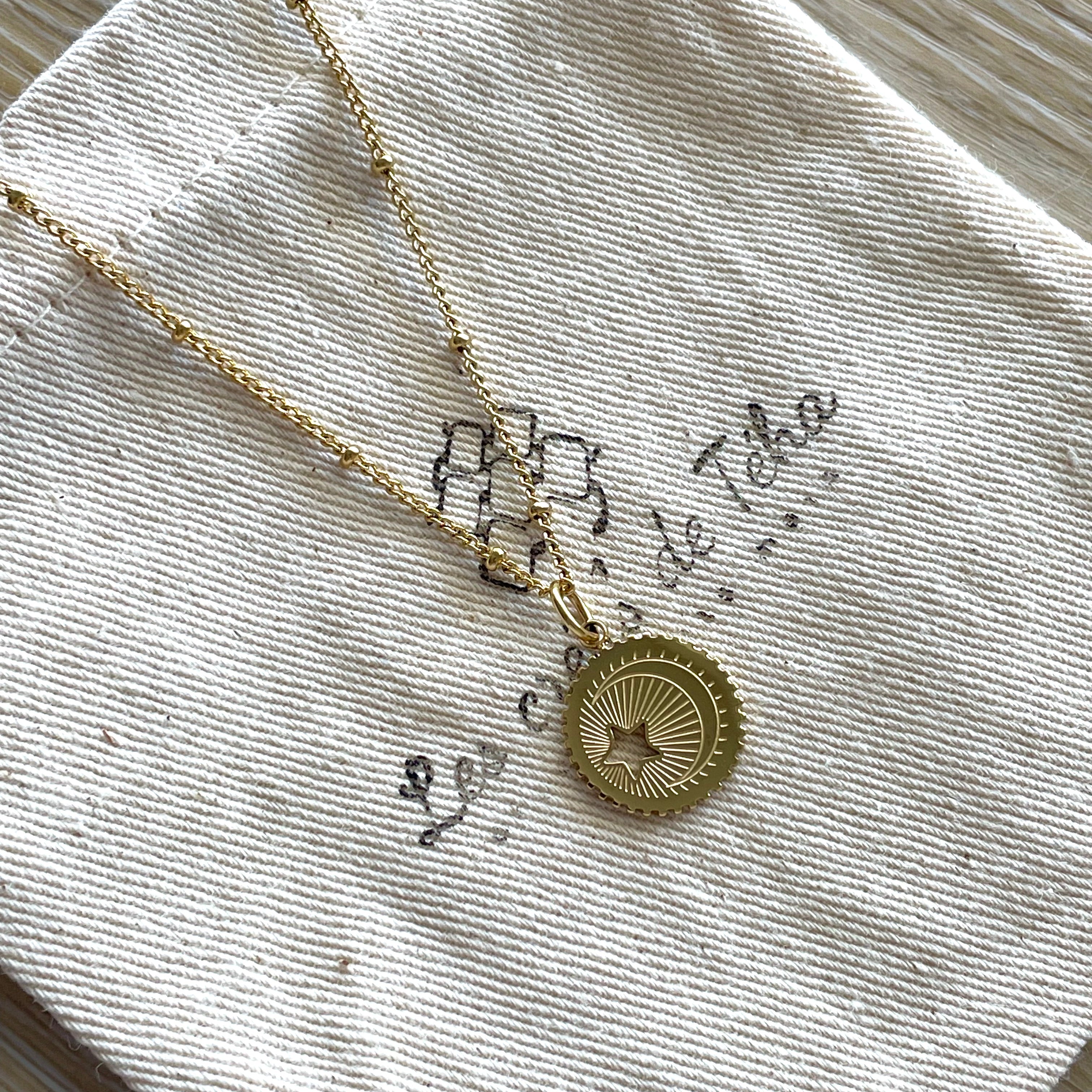 Collier en acier inoxydable  modèle Estrella Luna