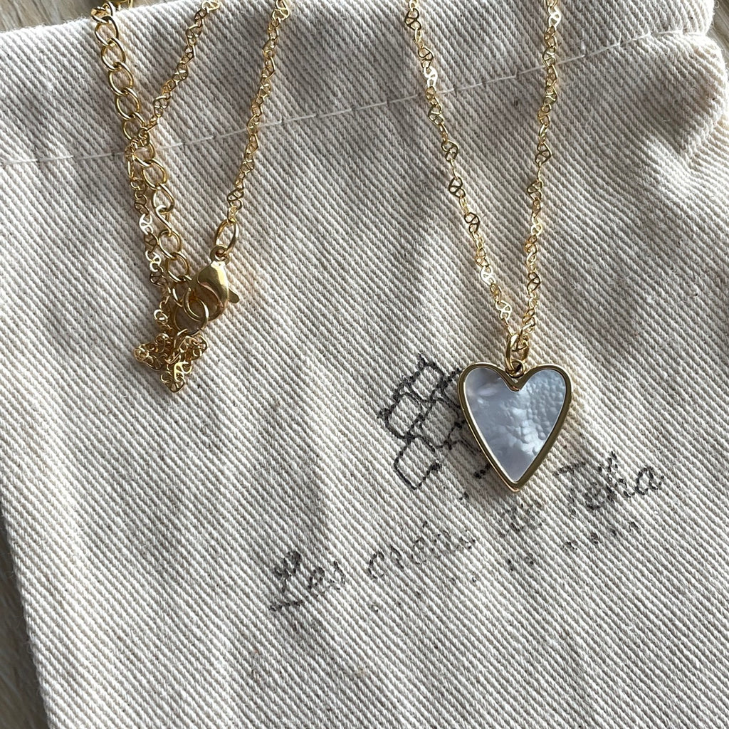 Collier en acier inoxydable  modèle Aroha