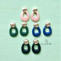 Boucles d’oreilles dorée  modèle Anapa