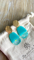 Boucles d’oreilles en  acier inoxydable modèle Māpura