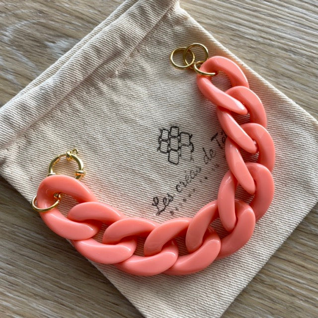 Bracelet tendance grosses mailles modèle Ohéa