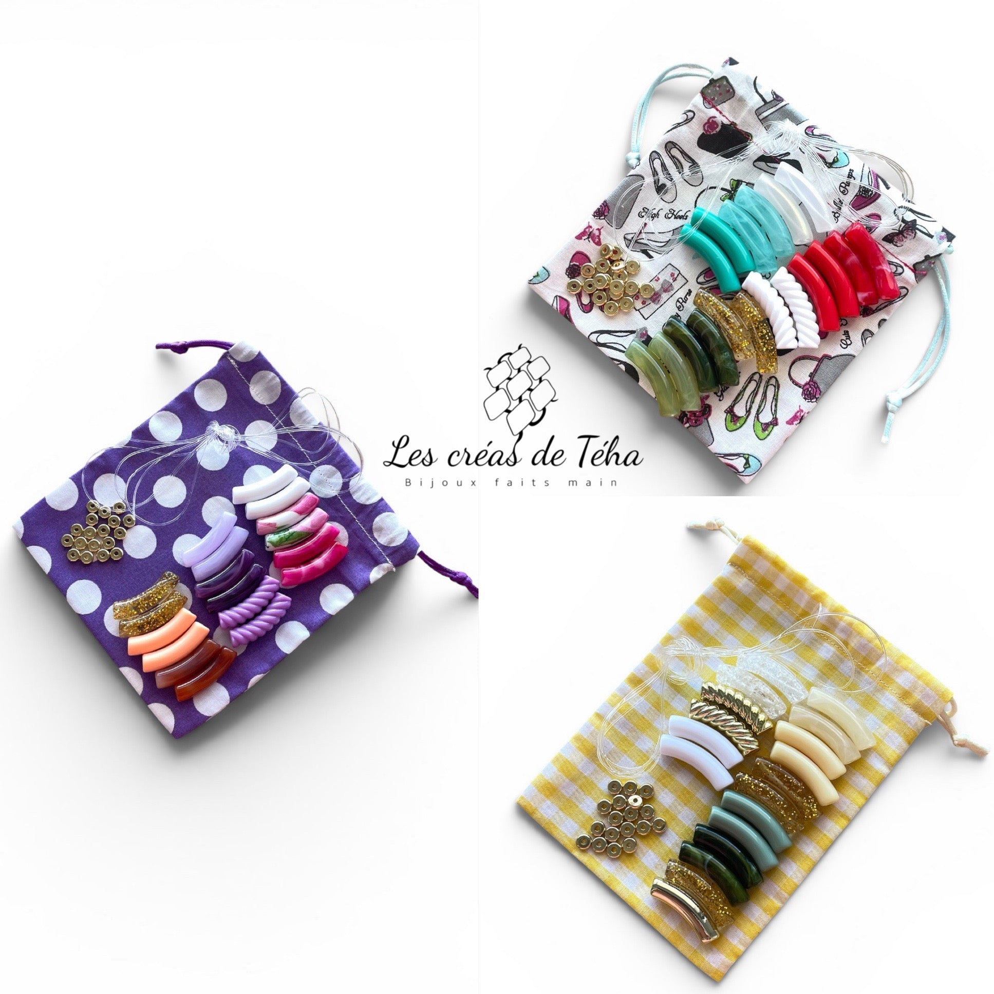 Kit DIY de bracelets élastiques modèle Ata